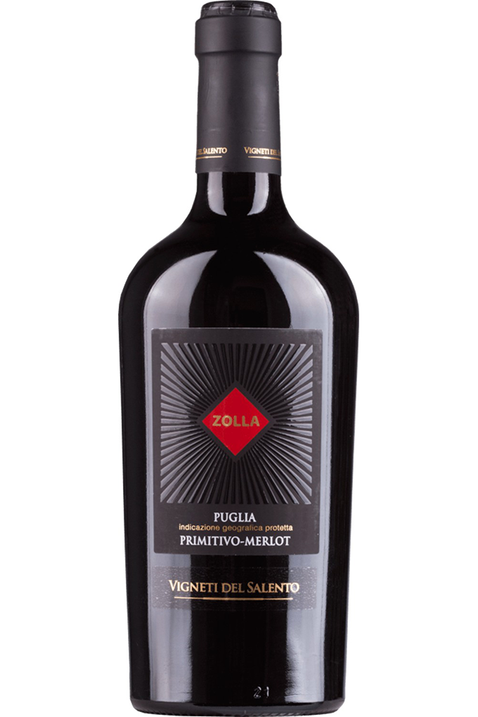 "ZOLLA" Primitivo Merlot Puglia IGP Organic Certified