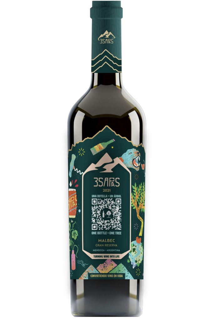 3SAPAS Wine Company  S.A.Malbec Gran Reserva Organic