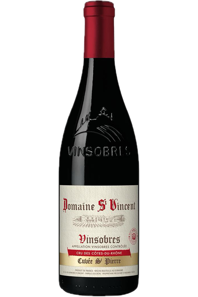 Domaine Saint Vincent Vinsobre Cru Rouge Cuvee Saint Pierre