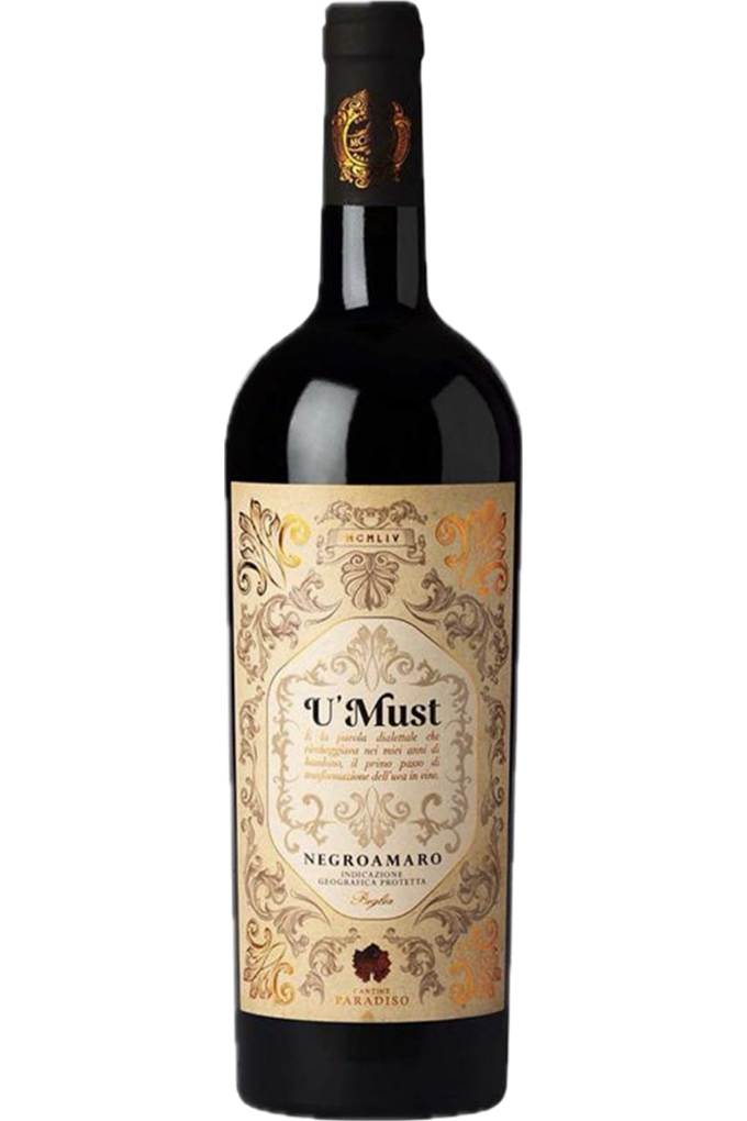 Cantine Paradiso U'Mast Negroamaro Puglia IGT